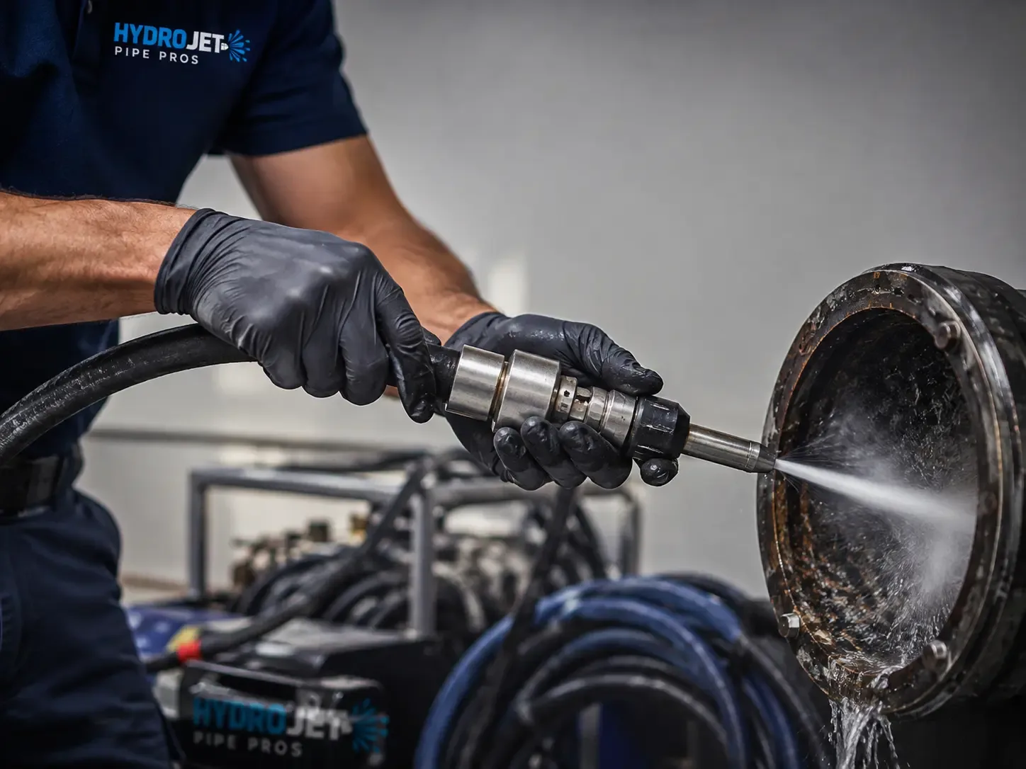 Hydro Jet Pipe Descaling in Larkspur, CA